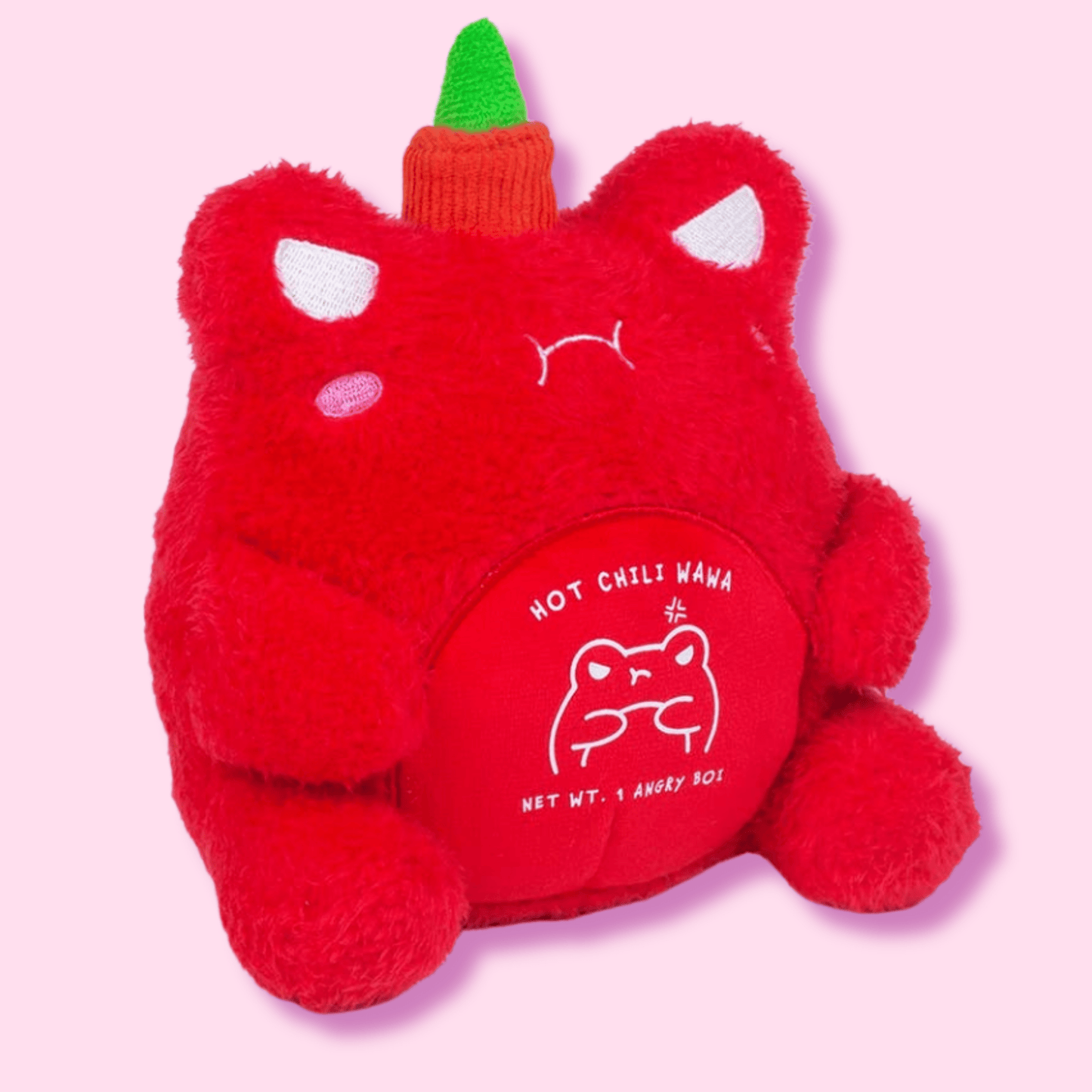 Grumpy Kawaii Hot Chili Wawa Plush - OVERRATED