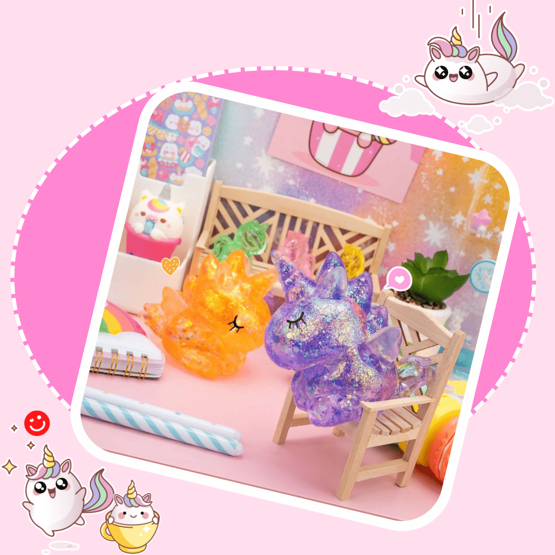 Gummy Kawaii Unicorn Friends Sensory Squishy Toy - OVERRATED