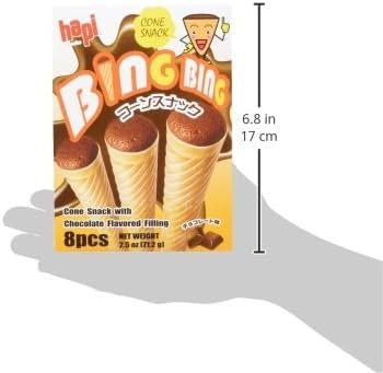 Hapi Bing Bing Ice Cream Scone Snack, Chocolate - OVERRATED