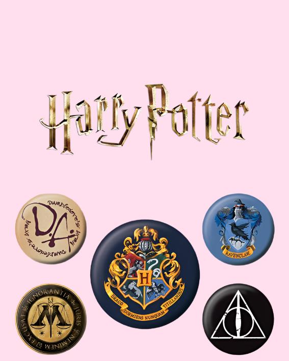 Harry Potter Hogwarts Badge Pack - OVERRATED