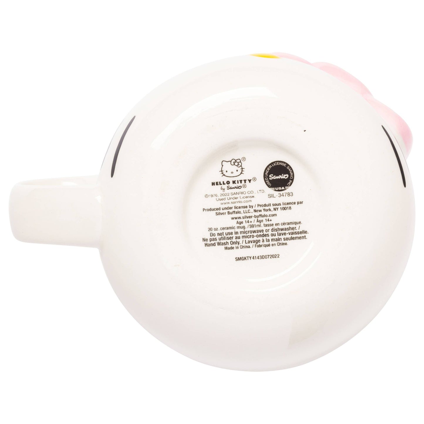 Hello Kitty 20oz Sculpted Mug - OVERRATED