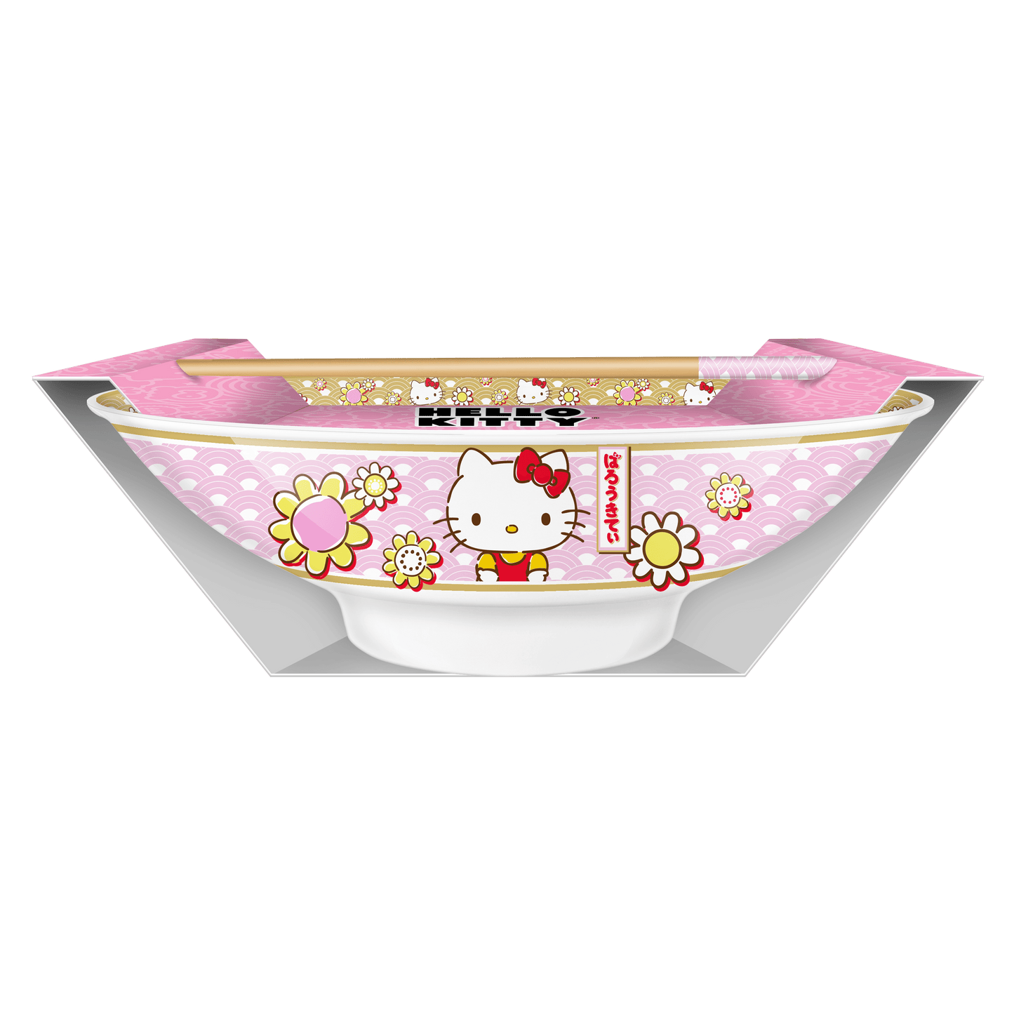 Hello Kitty 30oz Ceramic Ramen Bowl with Chopsticks - OVERRATED