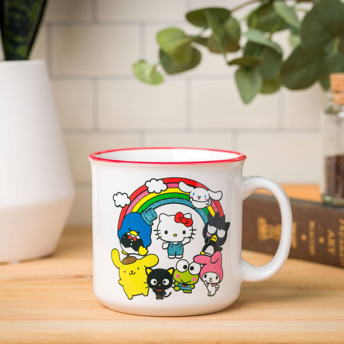 Hello Kitty and Friends 20oz Mug with Glitter - OVERRATED