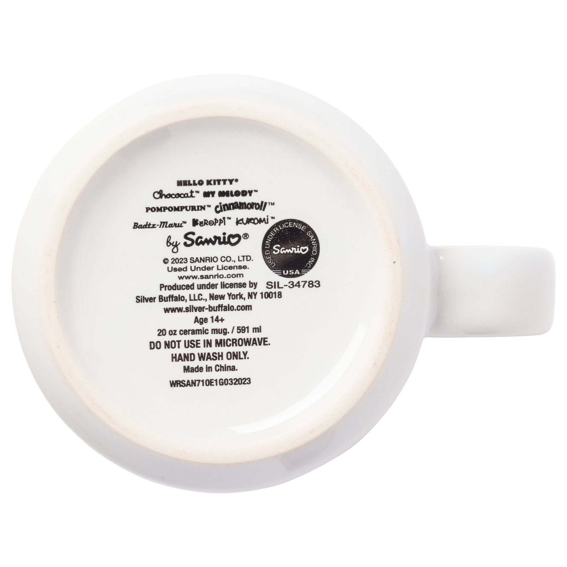 Hello Kitty and Friends 20oz Mug with Glitter - OVERRATED