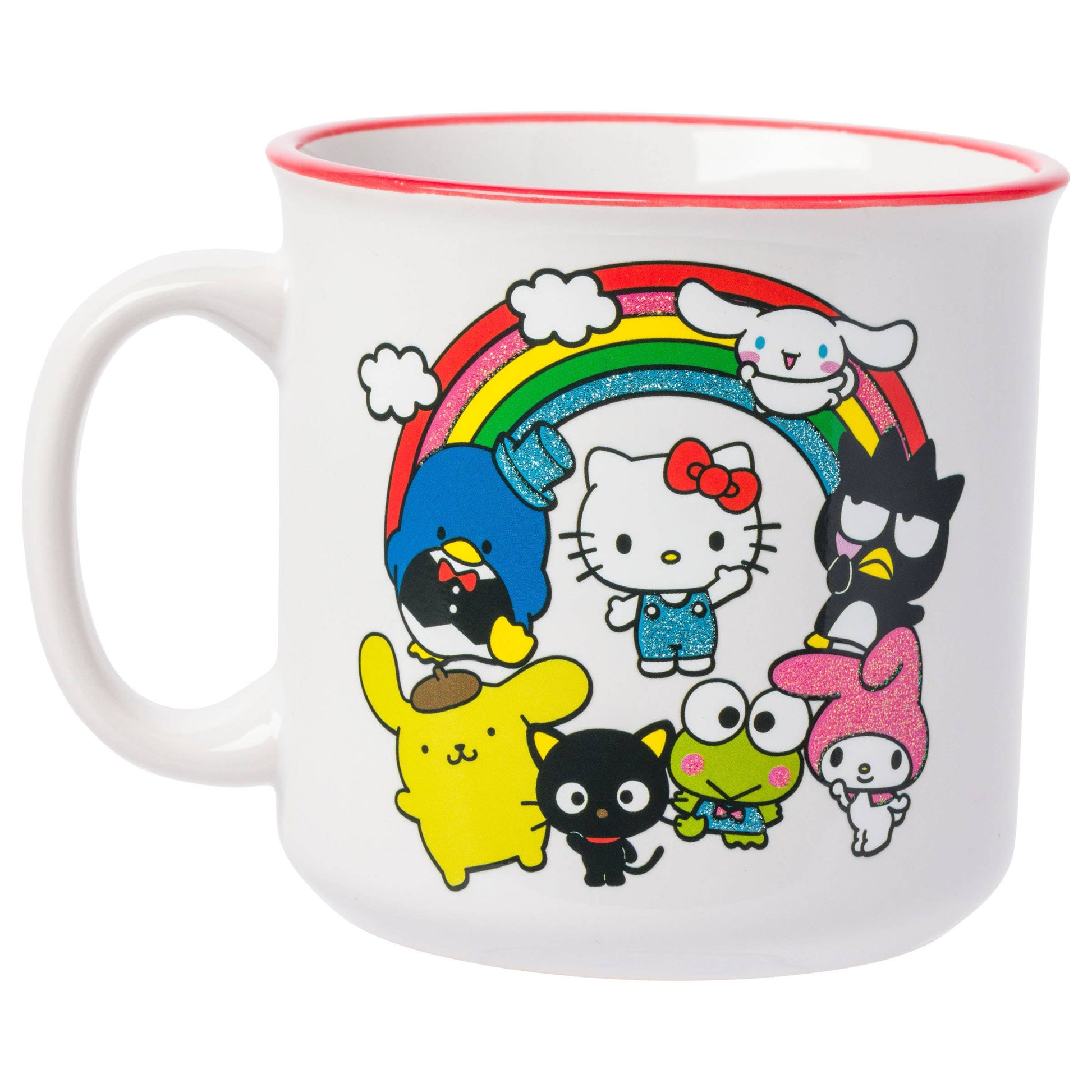 Hello Kitty and Friends 20oz Mug with Glitter - OVERRATED