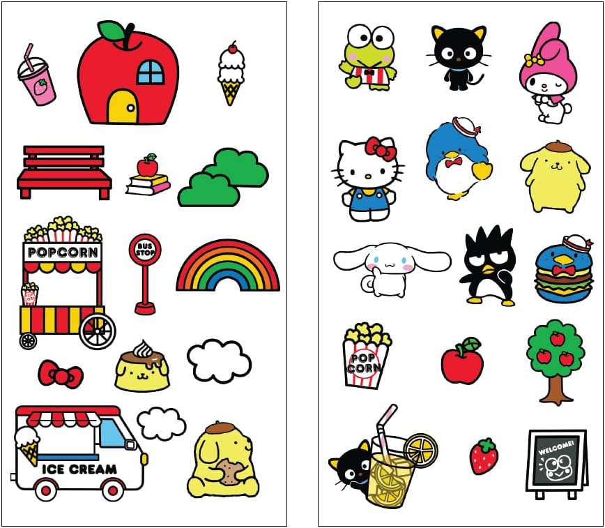 Hello Kitty and Friends 32oz Bottle w/ Sticker Set - OVERRATED