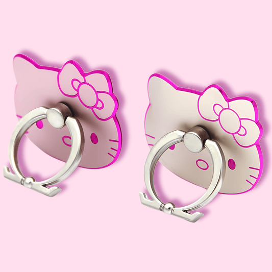 Hello Kitty Cell Phone Ring Grip Stand Holder - OVERRATED