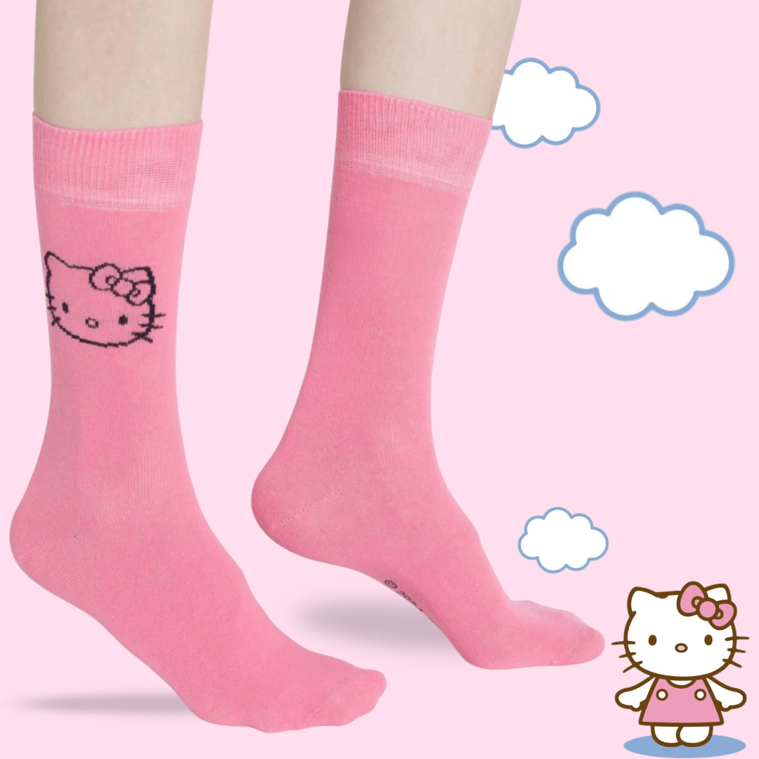 Hello Kitty Classic Crew Sock - OVERRATED