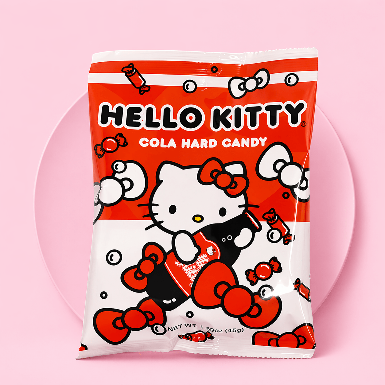 Hello Kitty cola candy Sanrio kawaii collectible candy bag - Overrated Korean Beauty & More