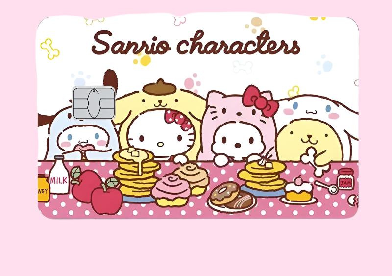 Hello Kitty & Friends Credit Card Cover Sticker - OVERRATED