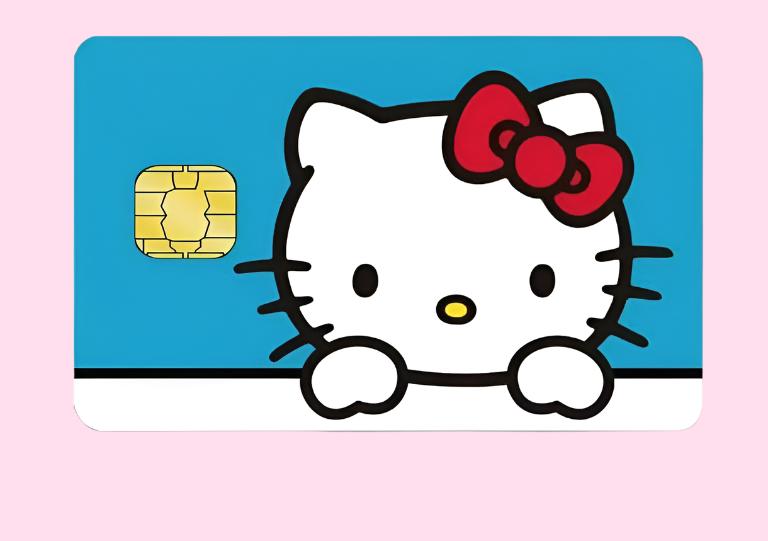 Hello Kitty & Friends Credit Card Cover Sticker - OVERRATED