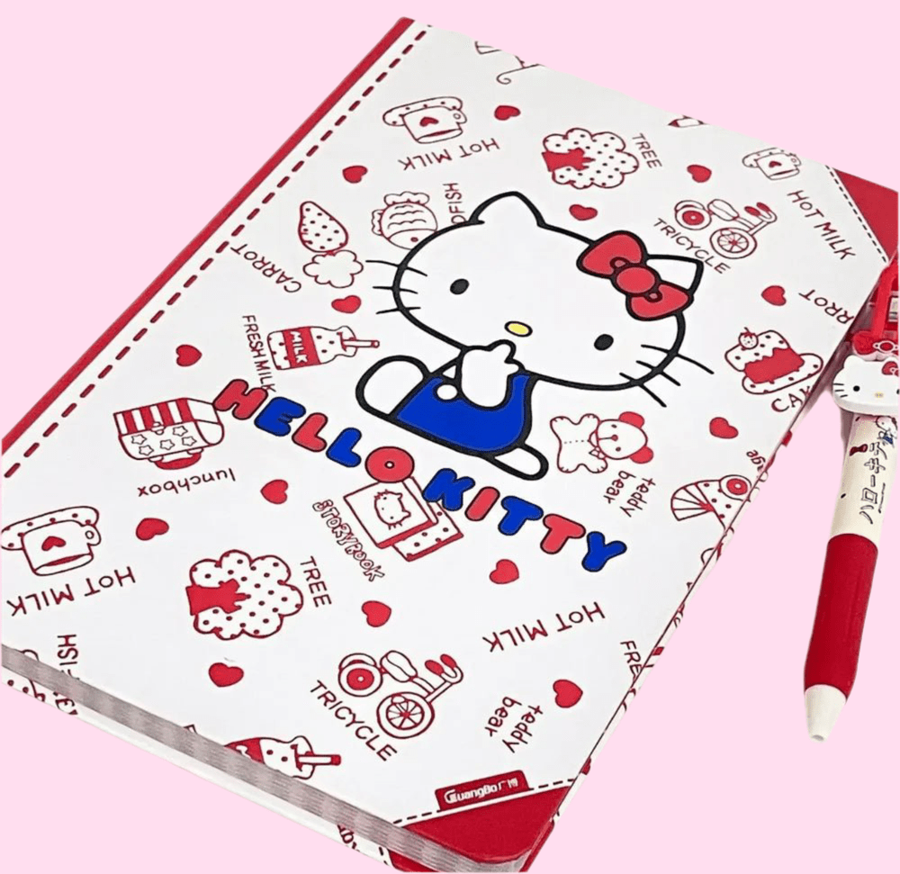 Hello Kitty Kawaii Hardback Journal - OVERRATED