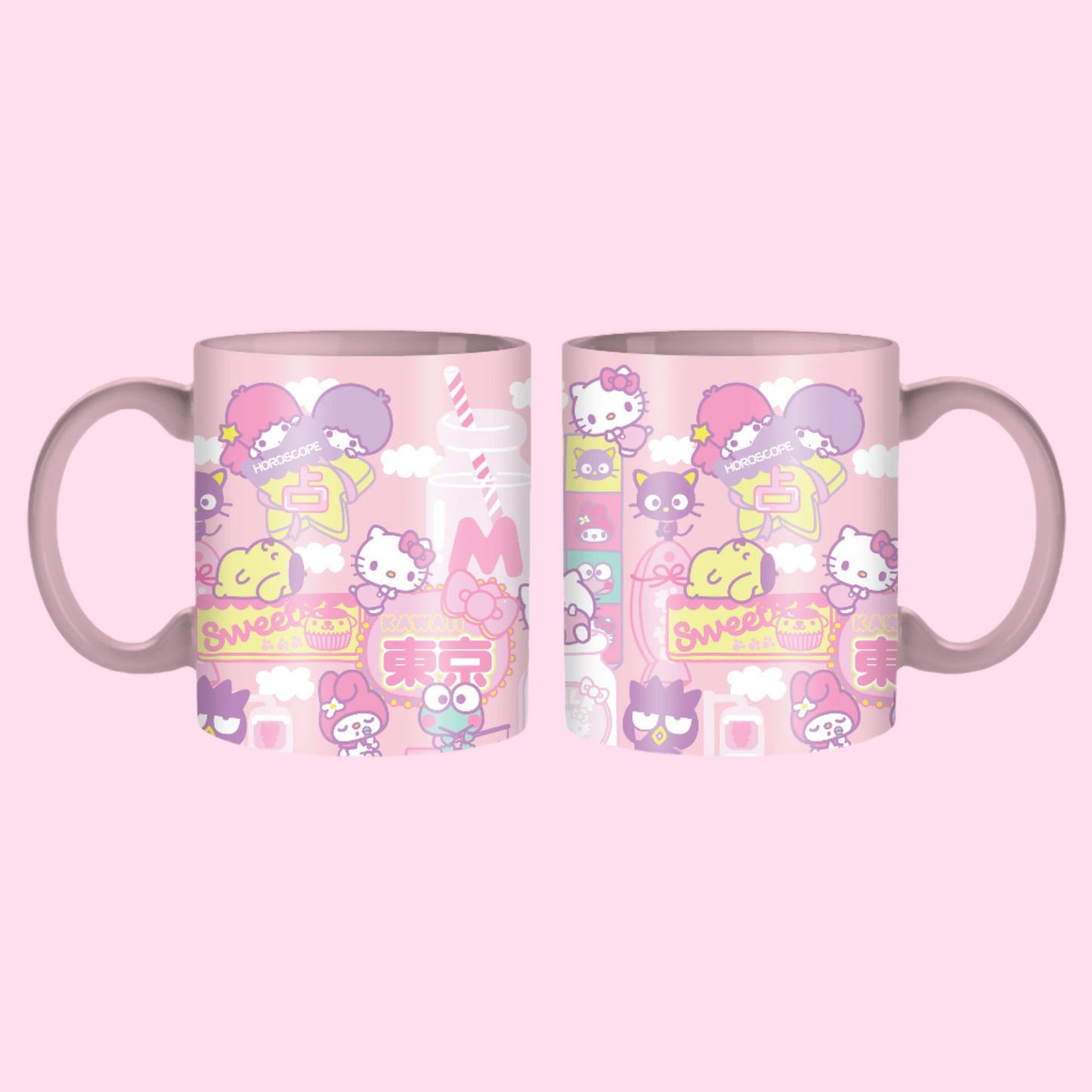 Hello Kitty Kawaii Tokyo 20oz Ceramic Mug - OVERRATED