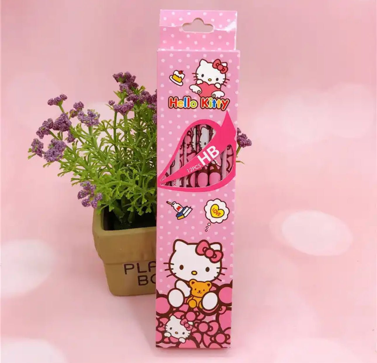 Hello kitty pencil set 12pk - OVERRATED