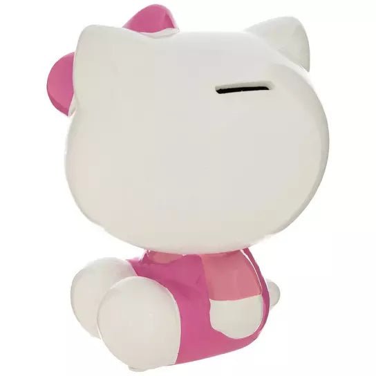Hello Kitty Seated Pink Outfit Large Ceramic Coin Bank - OVERRATED