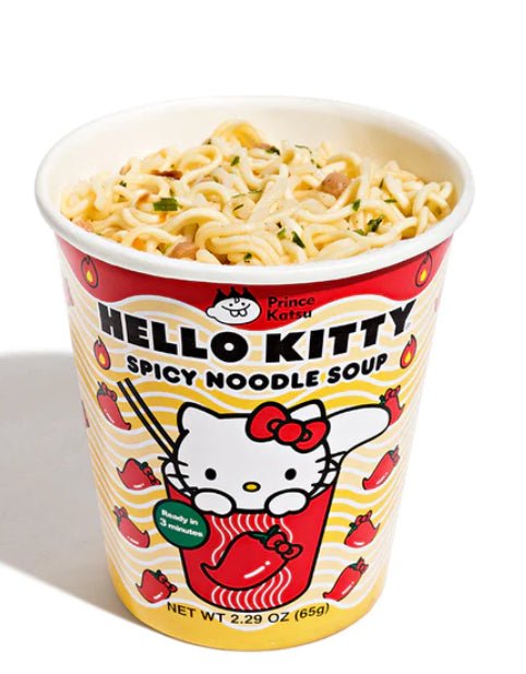 Hello Kitty Spicy Noodle Soup - OVERRATED