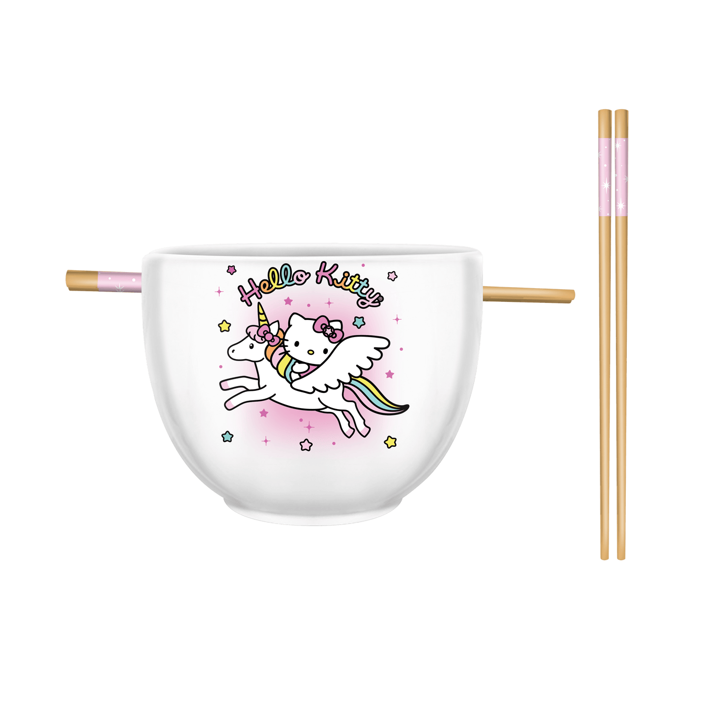 Hello Kitty Unicorn Star 20oz Ceramic Ramen Bow - OVERRATED