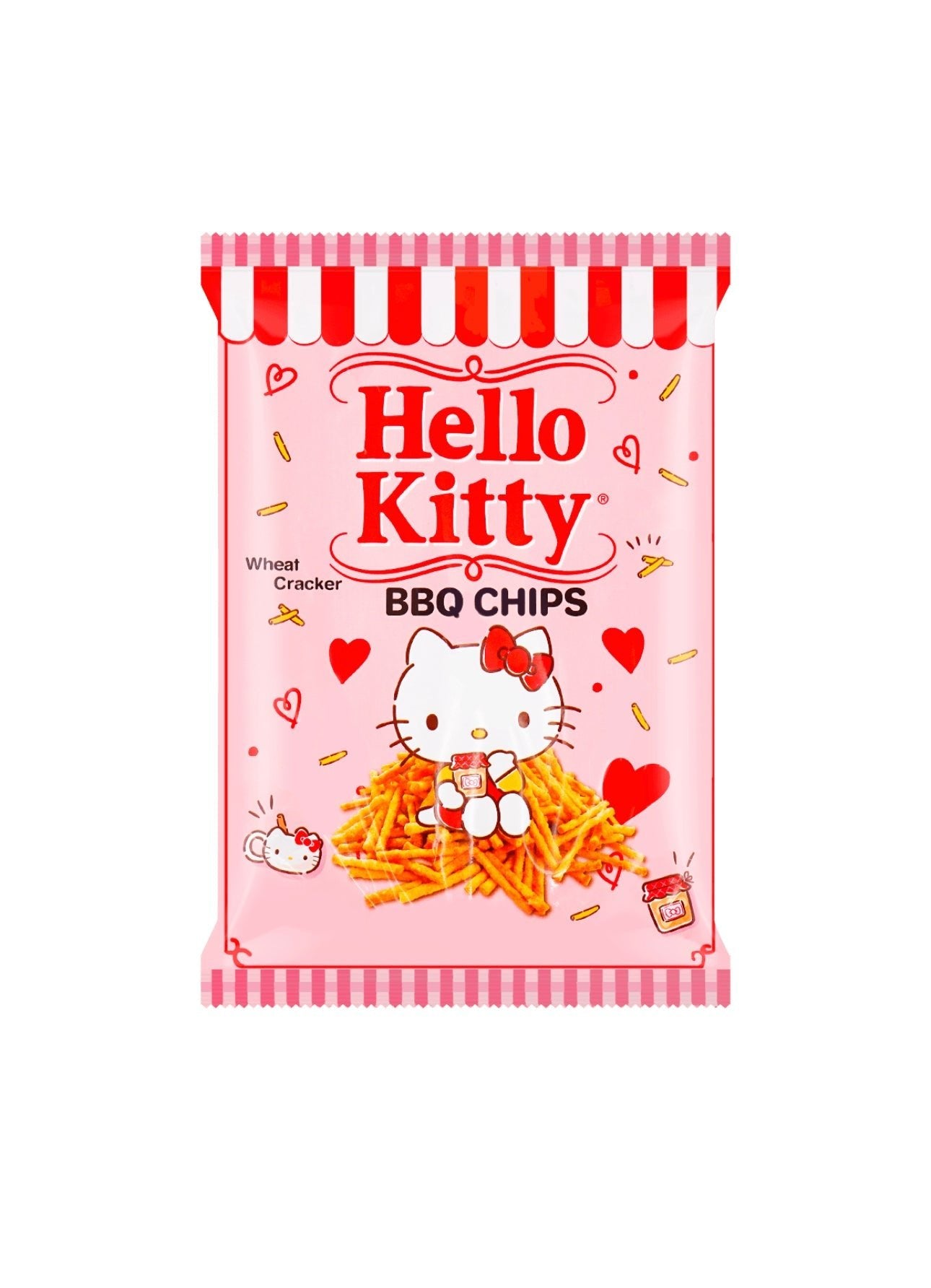 Hello Kitty Wheat Cracker Barbeque Chips - OVERRATED