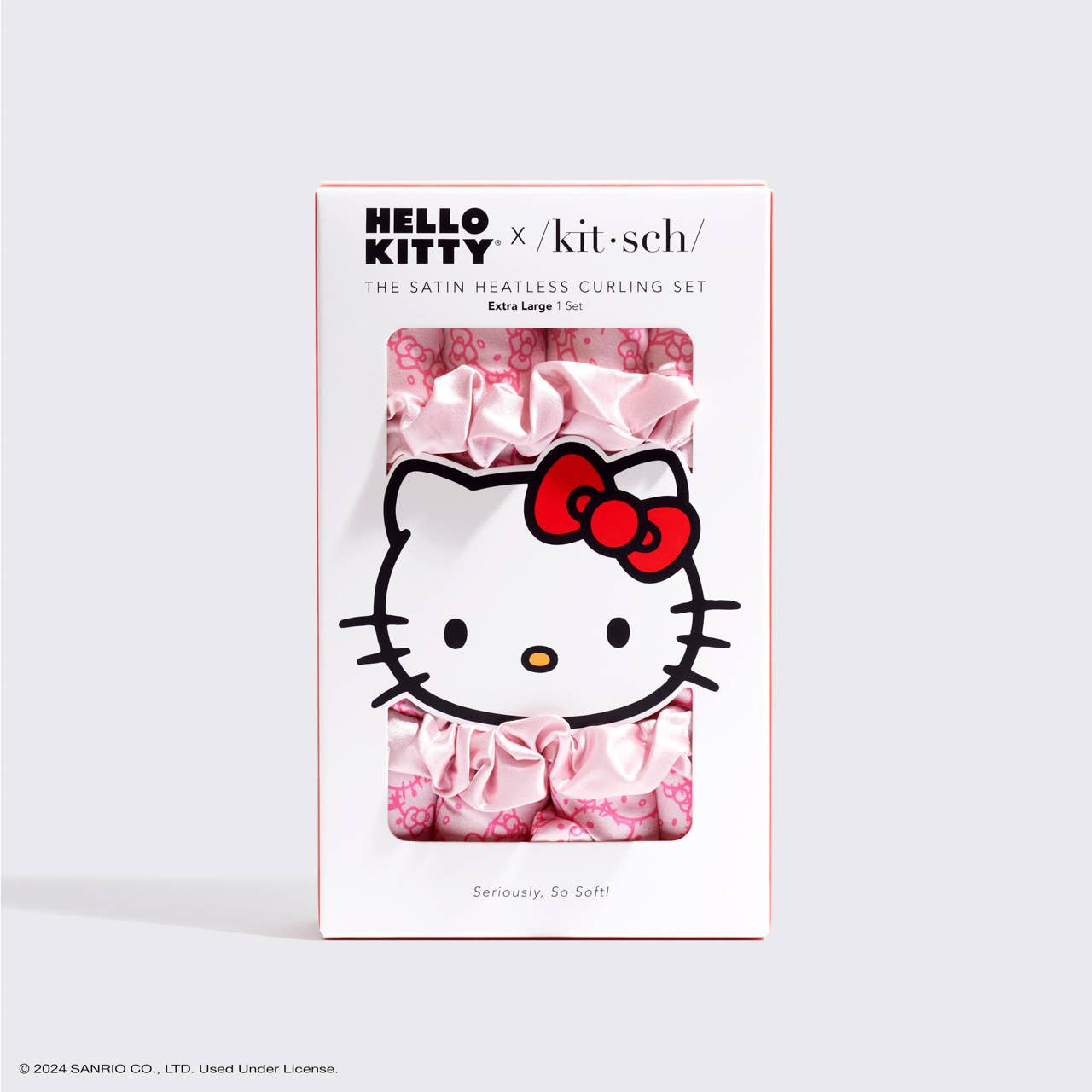 Hello Kitty x Kitsch XL Heatless Curling Set - OVERRATED