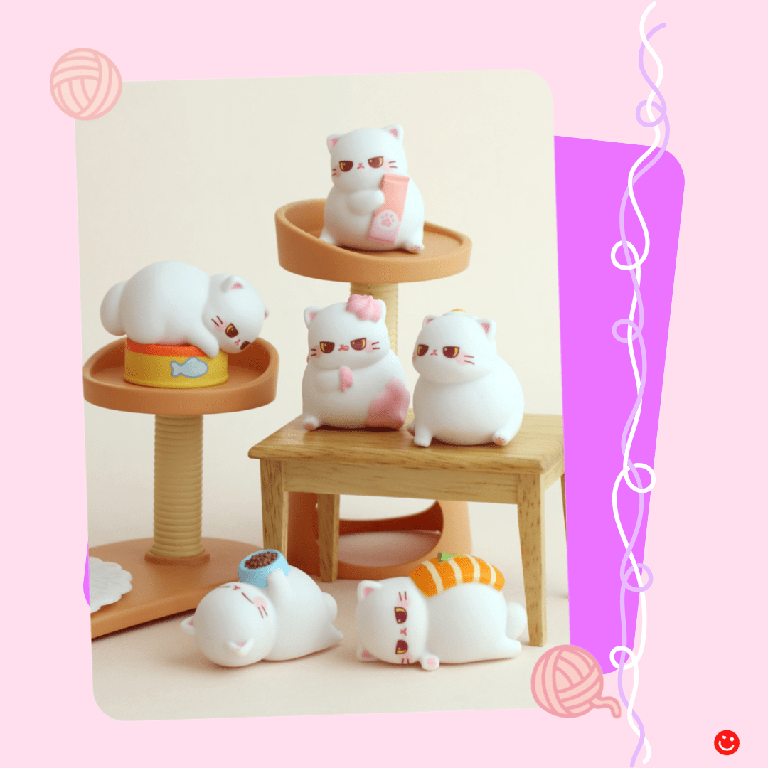 Hello, Mr. Nabi Cat Collectable Random Figure Ver.3 - OVERRATED