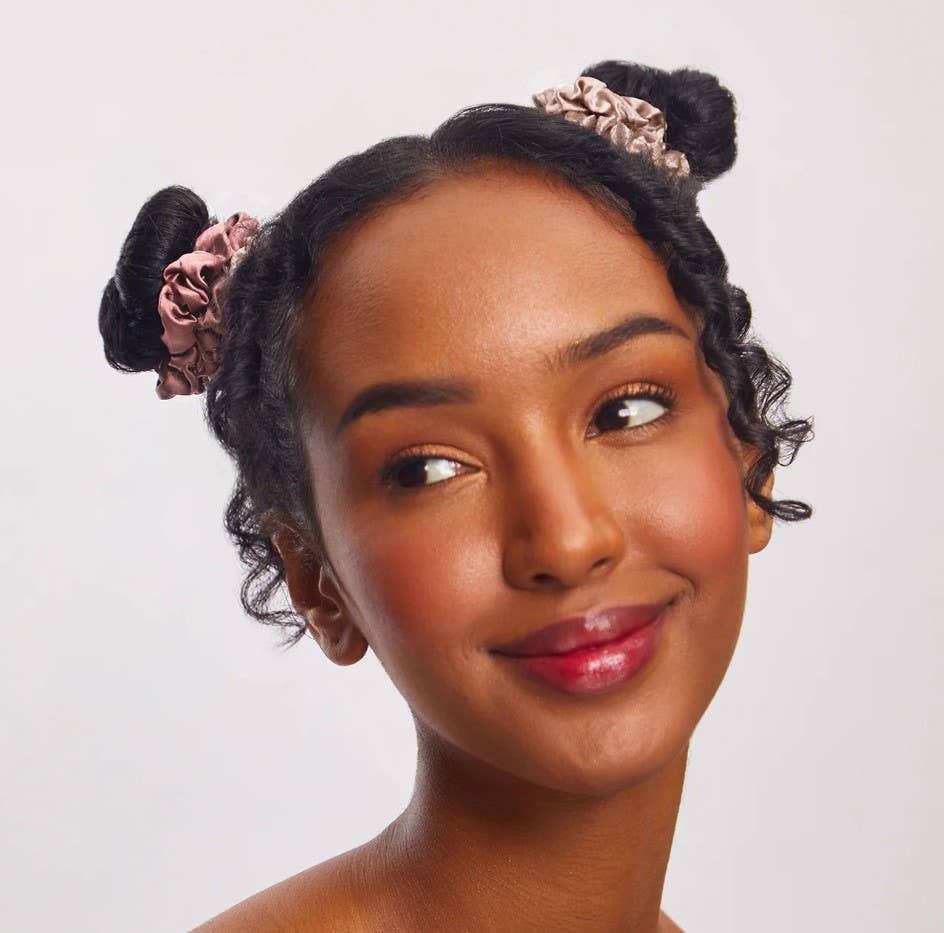 Holiday Ultra Petite Scrunchies 6 pc Set - Terracotta - OVERRATED