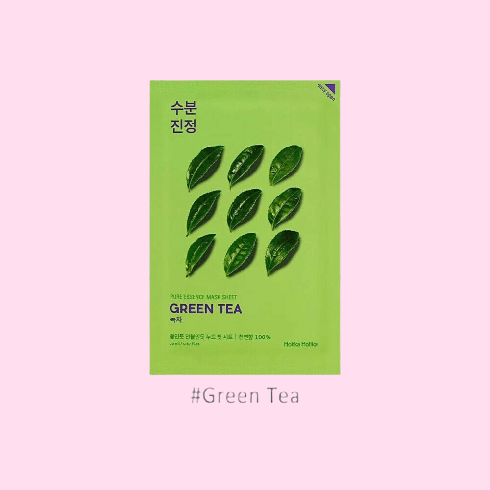 Holika Holika Green Tea Pure Essence Mask - OVERRATED