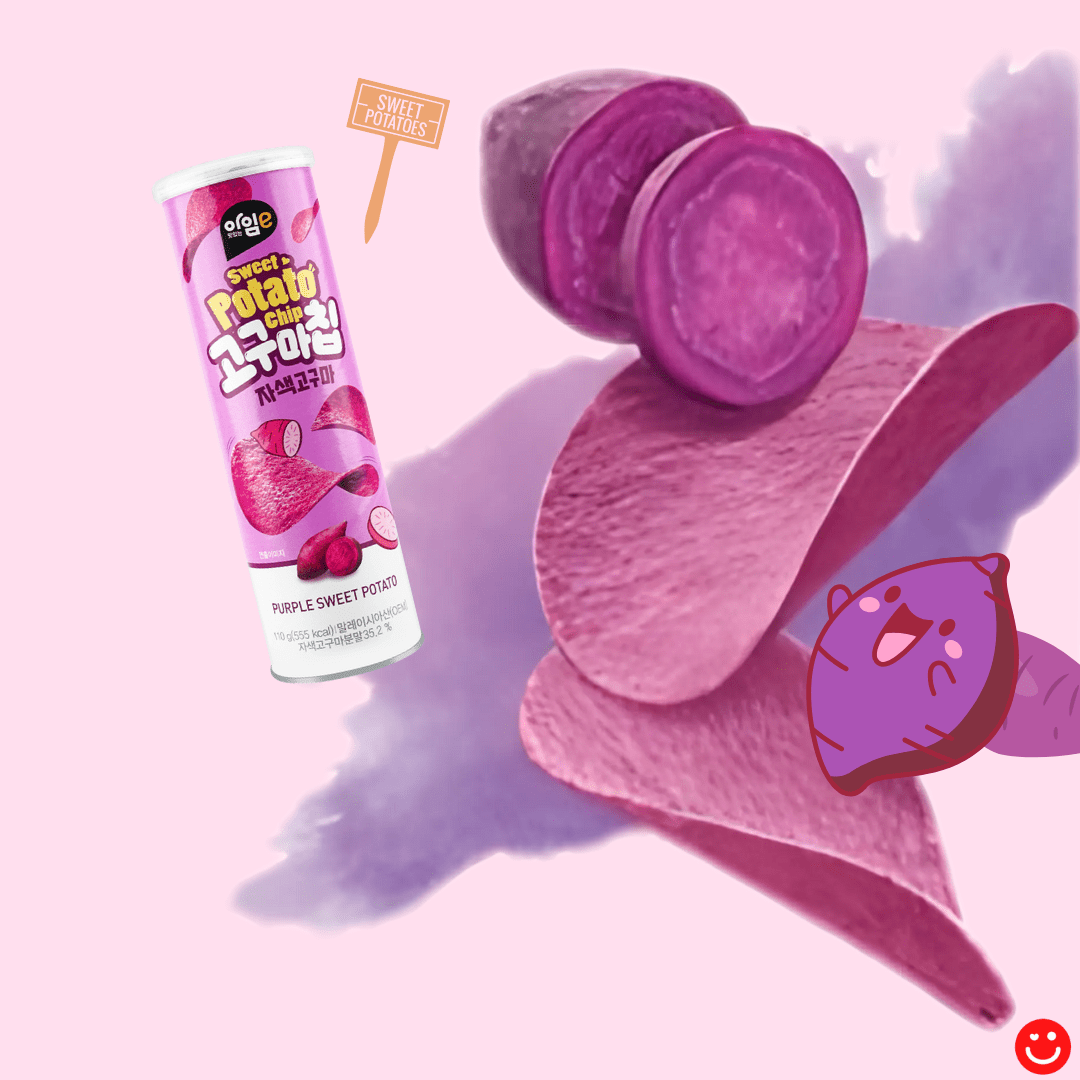 I’ME Purple Sweet Potato Chips - OVERRATED