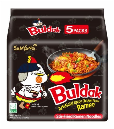 Individual Assorted Buldak Ramen Soup Pack - OVERRATED