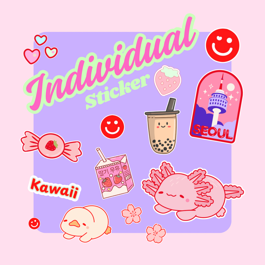 Individual Assorted Sticker - OVERRATED