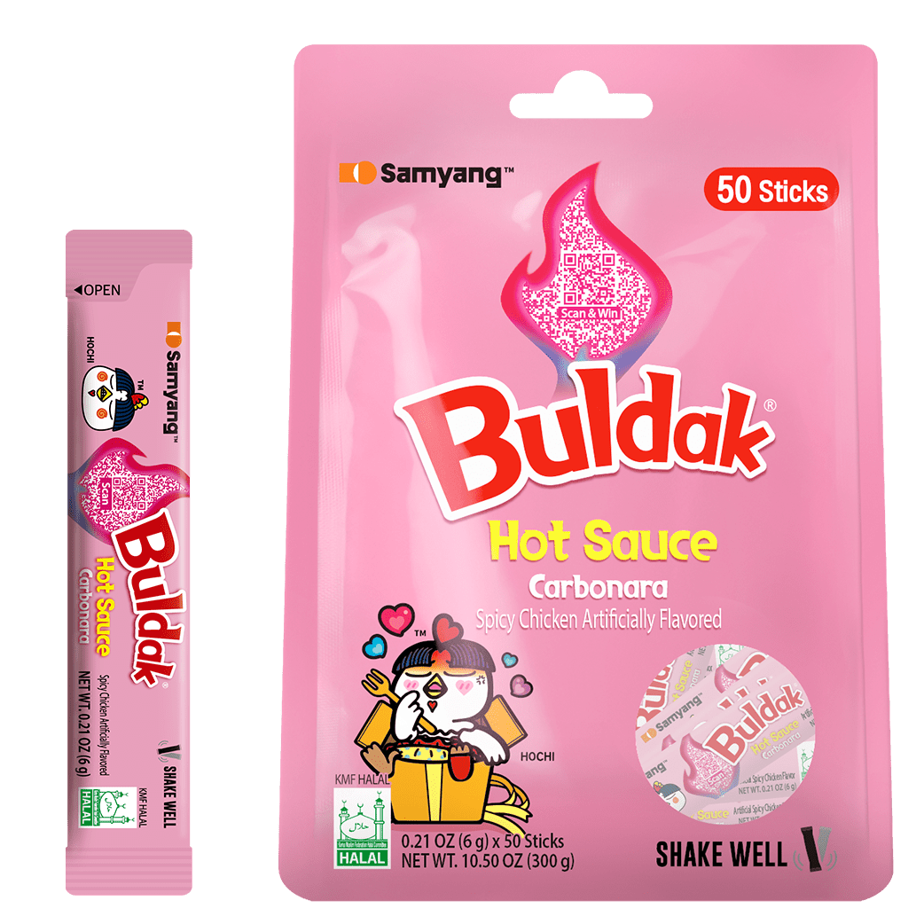 Individual Buldak Carbonara Hot Sauce Pack - OVERRATED