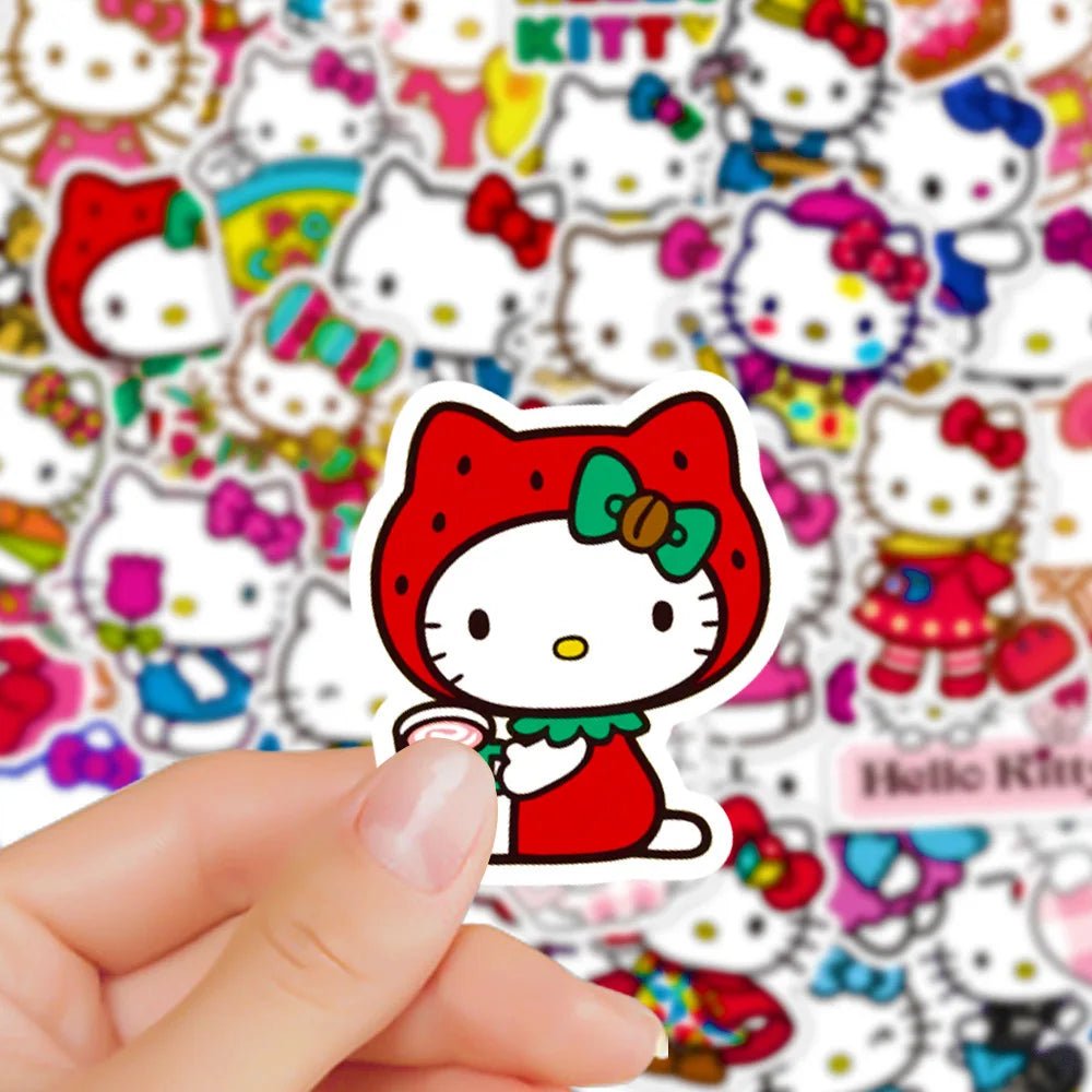 Individual Hello Kitty Sticker - OVERRATED