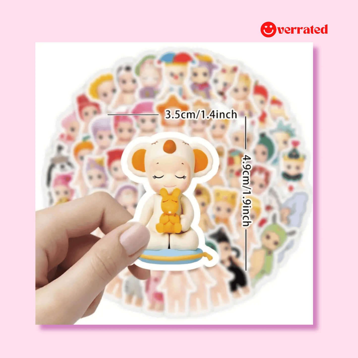 Individual Sonny Angel® Sticker - OVERRATED