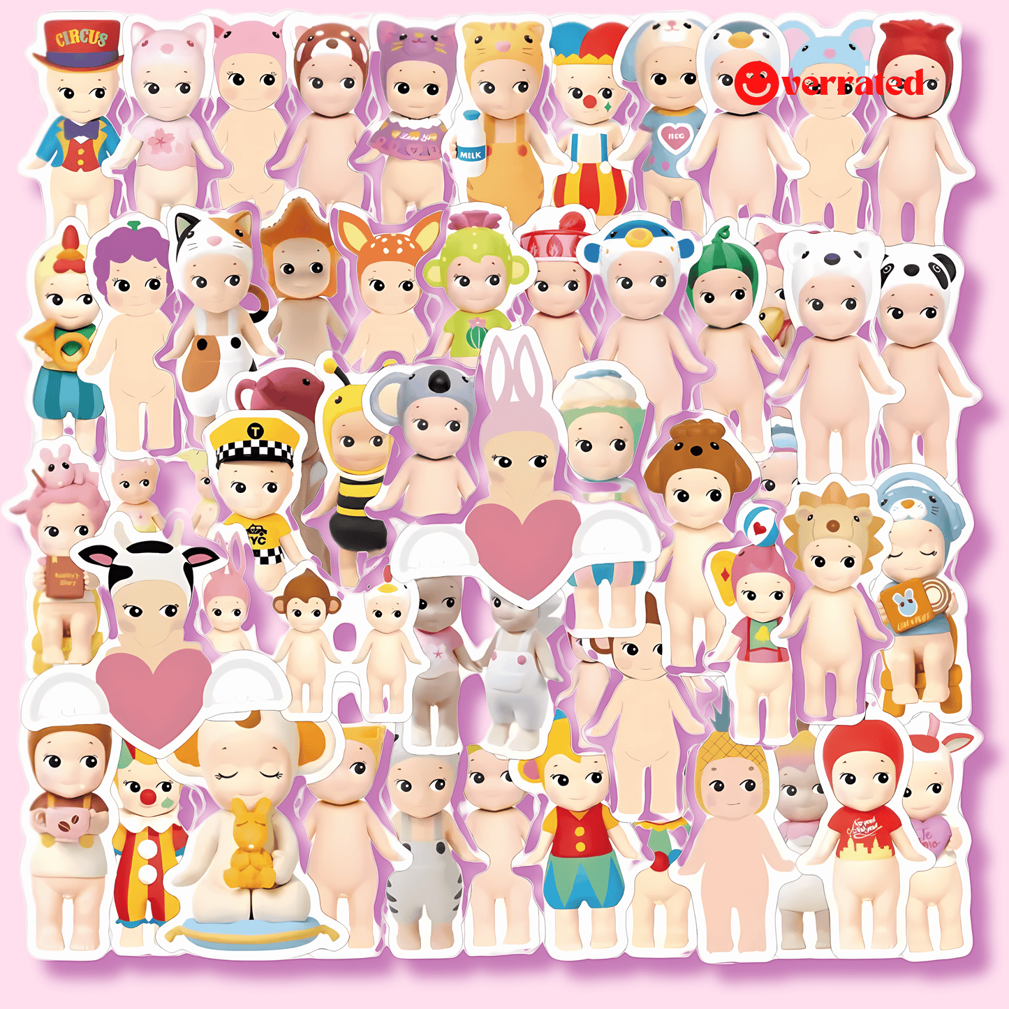 Individual Sonny Angel® Sticker - OVERRATED