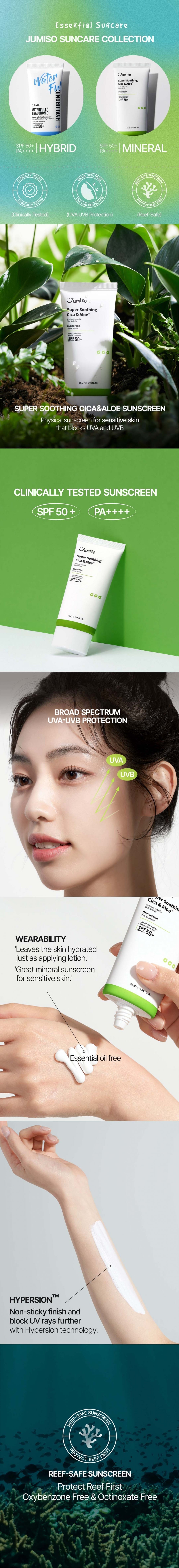 Jumiso Super Soothing Cica & Aloe Sunscreen - OVERRATED