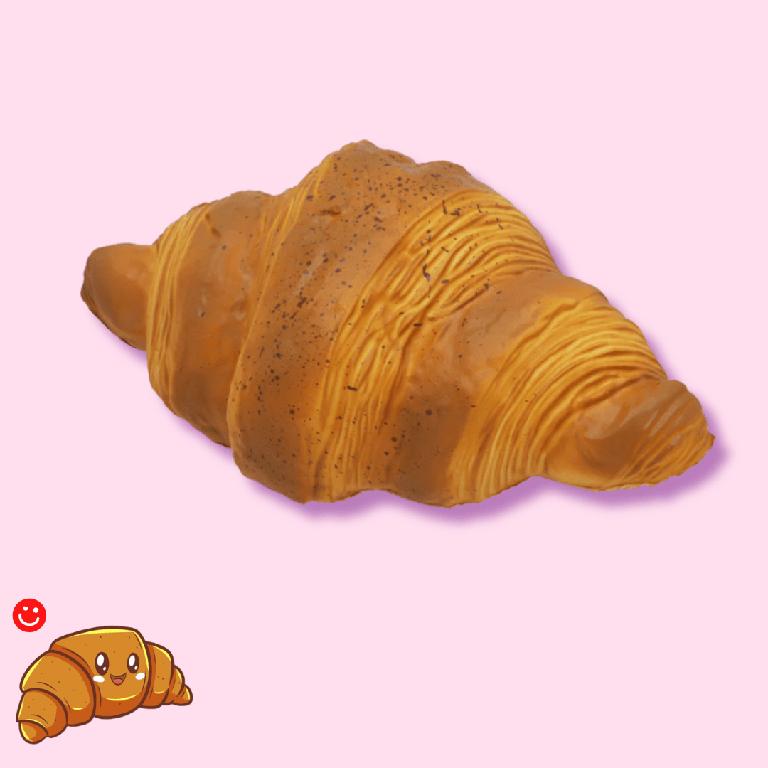 Kawaii Bakery Croissant Cutie Squish Sensory Toy - OVERRATED