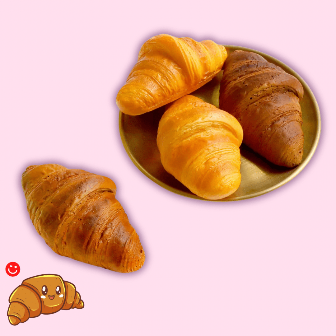 Kawaii Bakery Croissant Cutie Squish Sensory Toy - OVERRATED