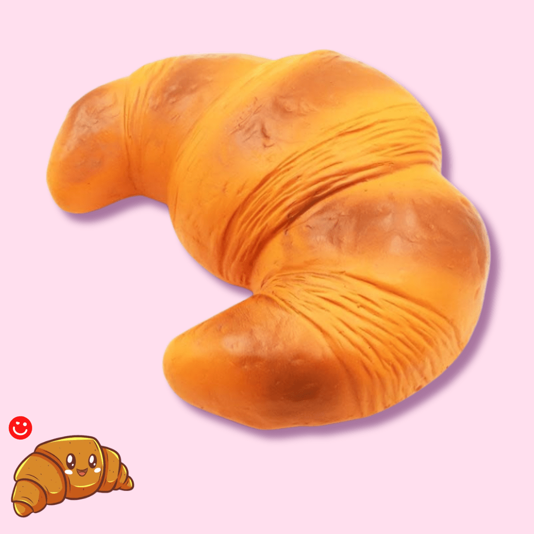 Kawaii Bakery Croissant Cutie Squish Sensory Toy - OVERRATED