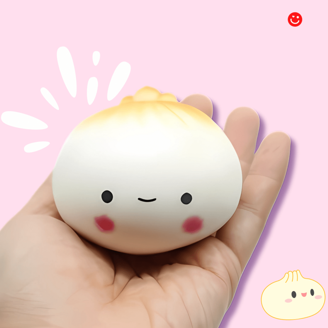 Kawaii Bao Bao Dumpling Squishy Sensory Toy - OVERRATED