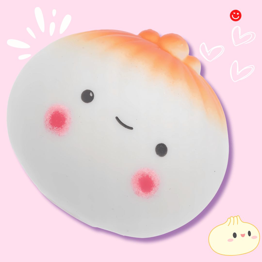 Kawaii Bao Bao Dumpling Squishy Sensory Toy - OVERRATED