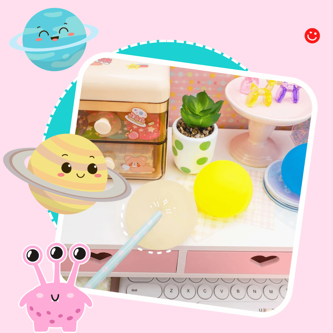 Kawaii Galaxy Gummy Globs SquishySensory Toy Ball - OVERRATED