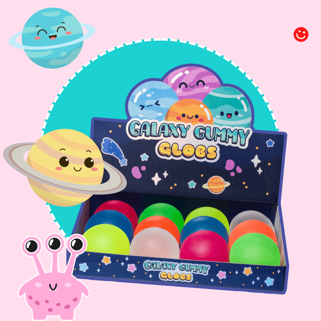 Kawaii Galaxy Gummy Globs SquishySensory Toy Ball - OVERRATED