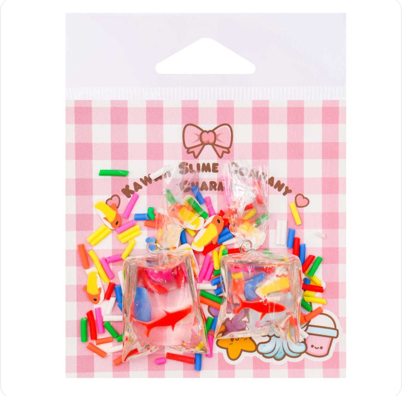 Kawaii Goldfish Carnival Prize Slime Topper Charm Bag - OVERRATED