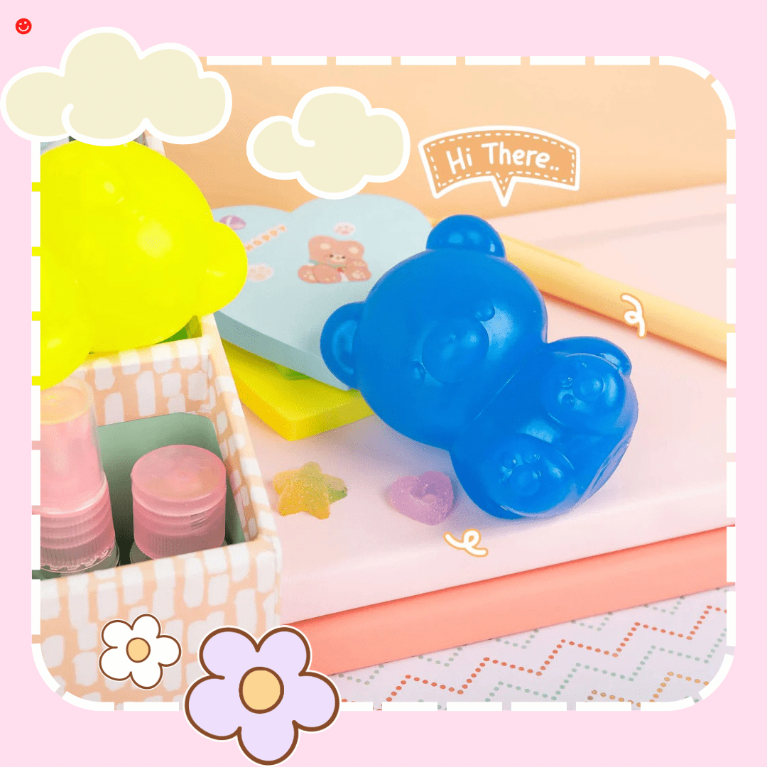 Kawaii Gooshy Mooshy Bear Sensory Toy - OVERRATED