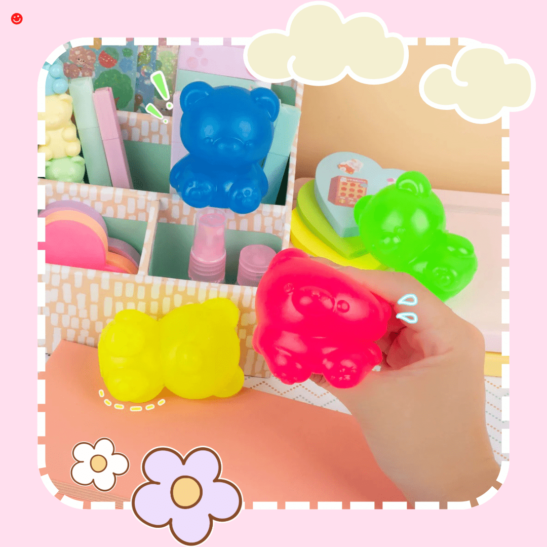 Kawaii Gooshy Mooshy Bear Sensory Toy - OVERRATED