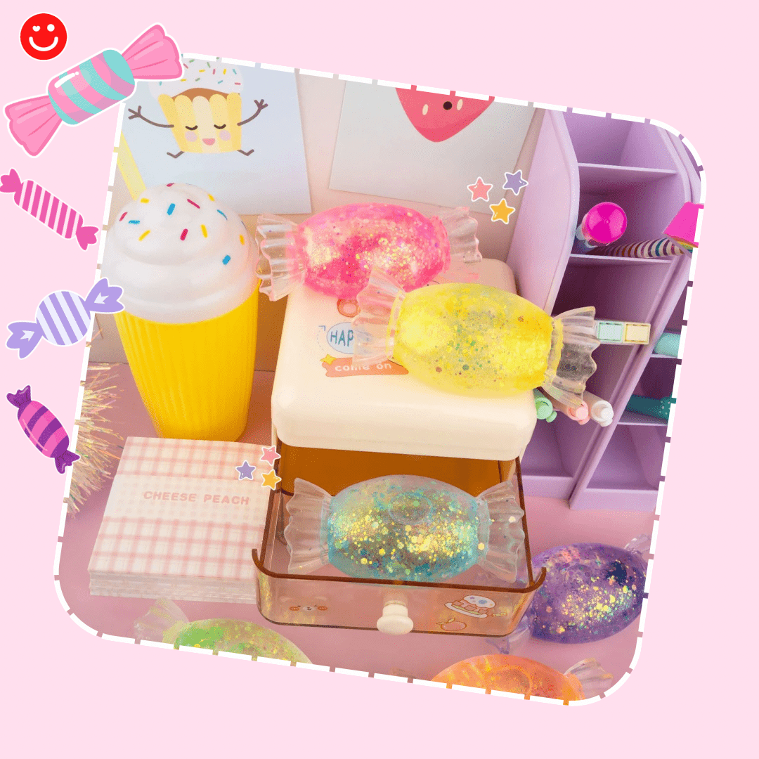 Kawaii Gummy Candy Squishy Sensory Toy - OVERRATED