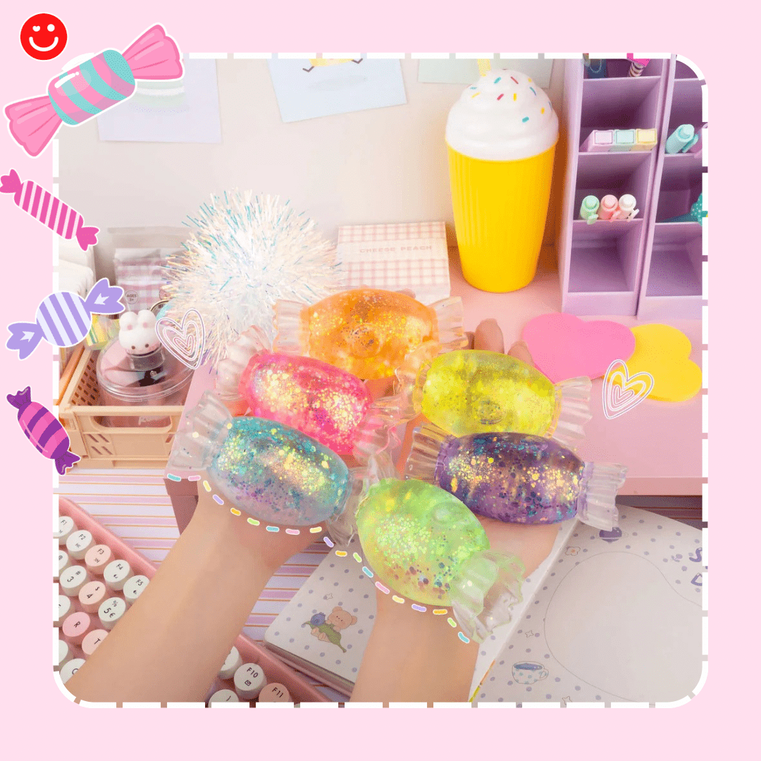 Kawaii Gummy Candy Squishy Sensory Toy - OVERRATED