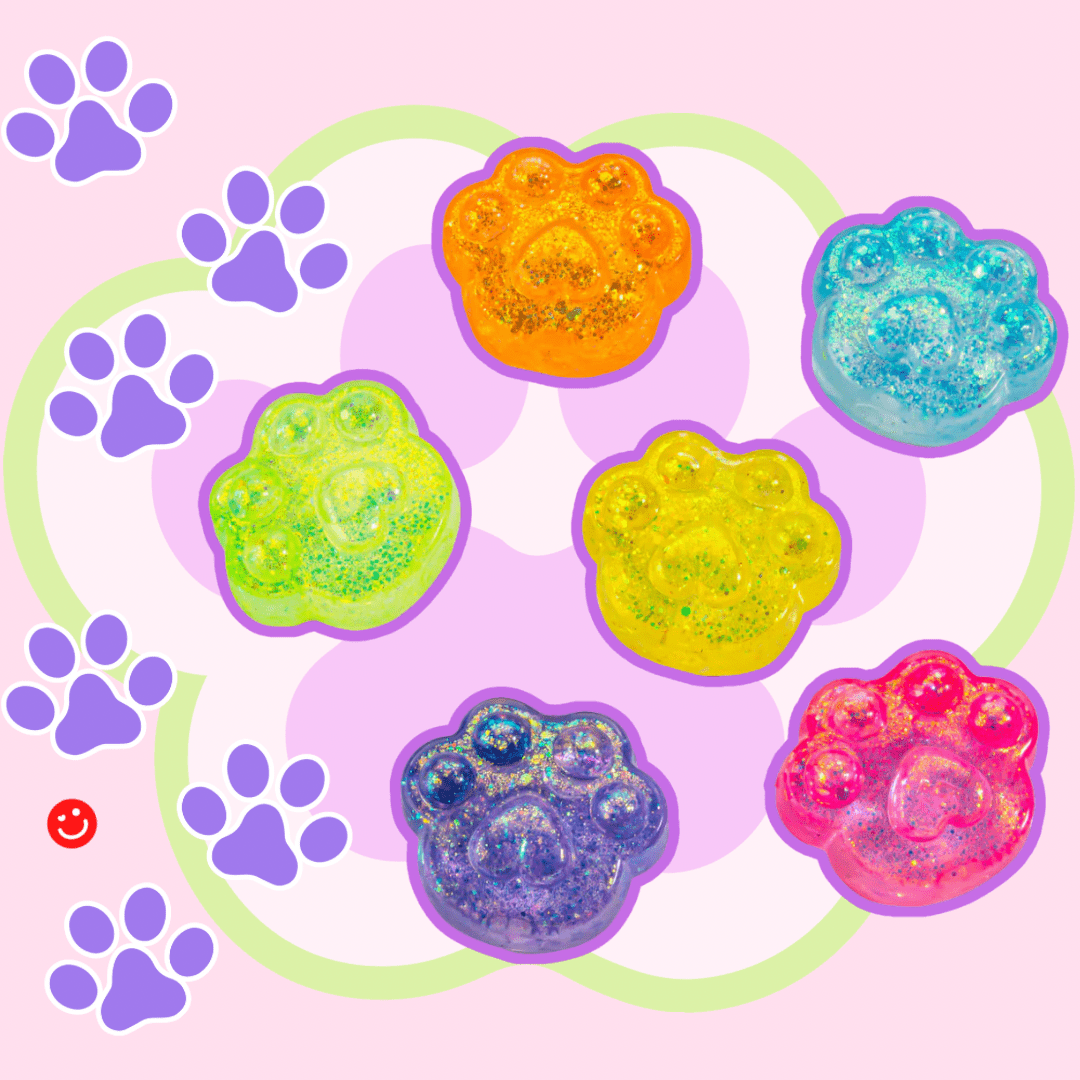 Kawaii Gummy Kitty Paws Squishy Sensory Toy - OVERRATED