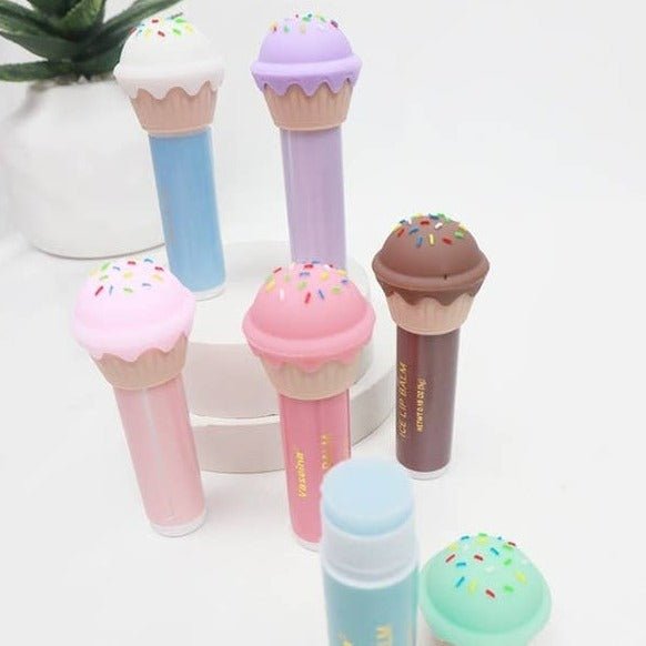 Kawaii Ice Cream Lip Balm - OVERRATED