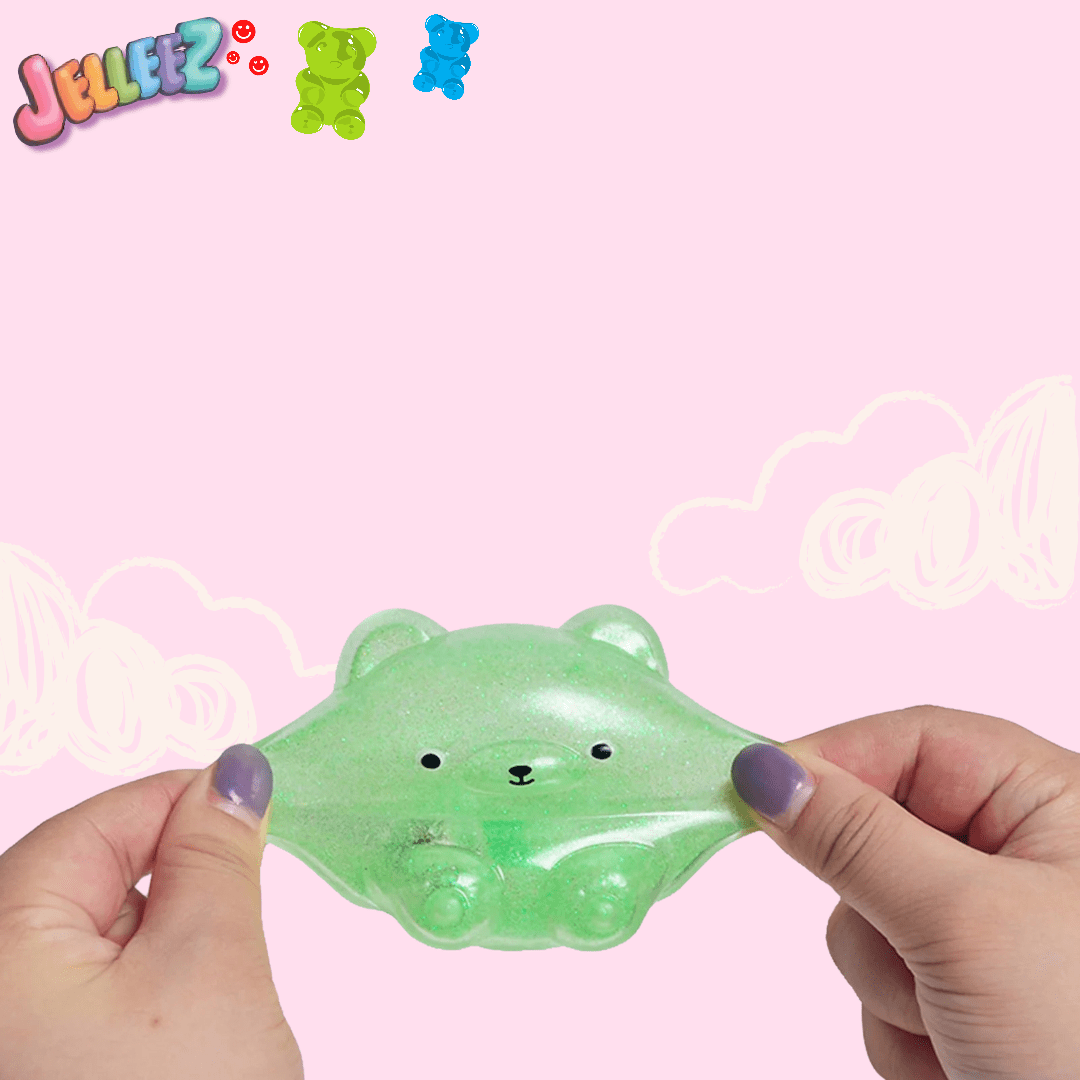 Kawaii Lil' Jelleez Bear Squish - able Sensory Toy - OVERRATED