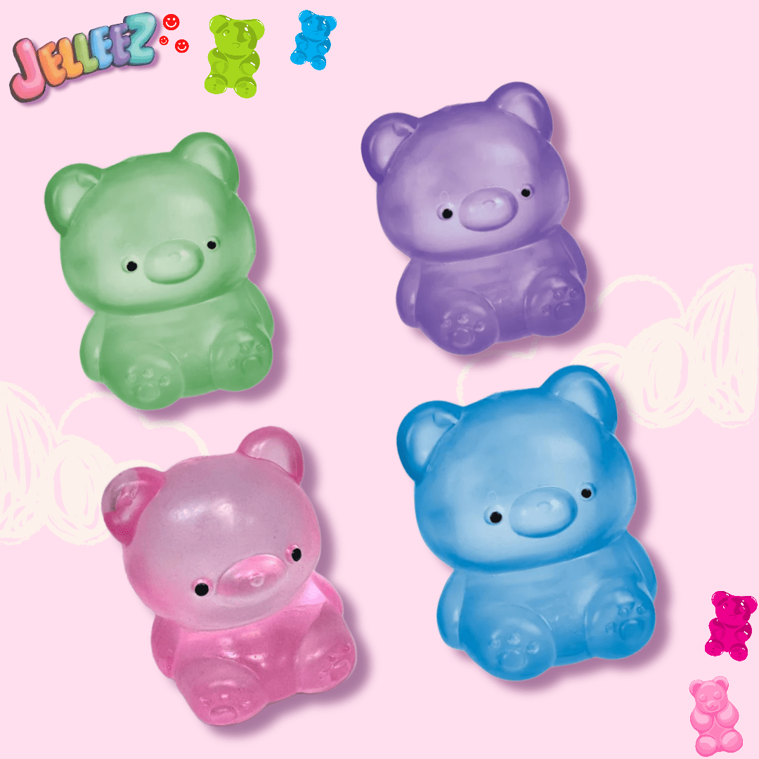 Kawaii Lil' Jelleez Bear Squish - able Sensory Toy - OVERRATED
